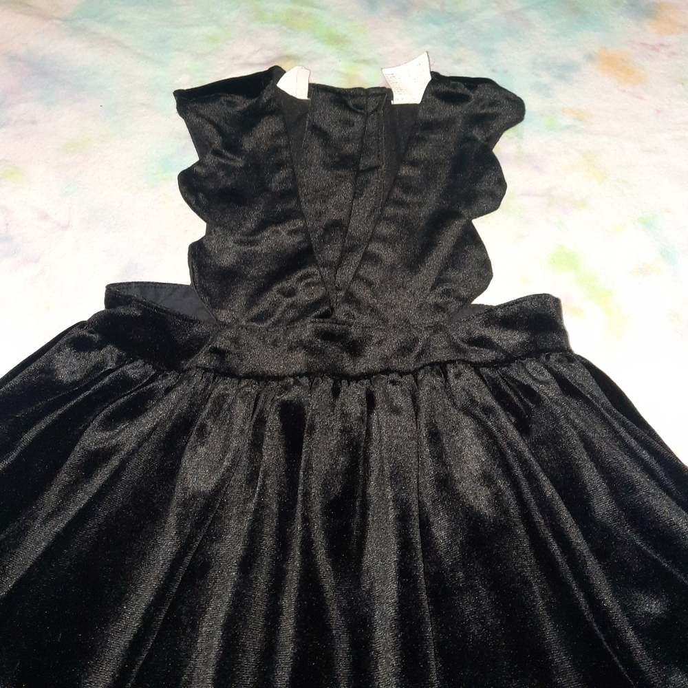 Vintage Velvet Dress Girls 4 The Designer Collection Harold Square
